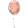 Folieballon Elegant Lush Blush 18 Jaar - 45cm